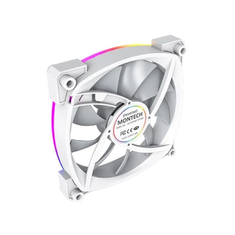  Quạt Tản Nhiệt Montech RX 120 PWM WHITE (CÁNH XÁM) CFRX120PWMWHMT 