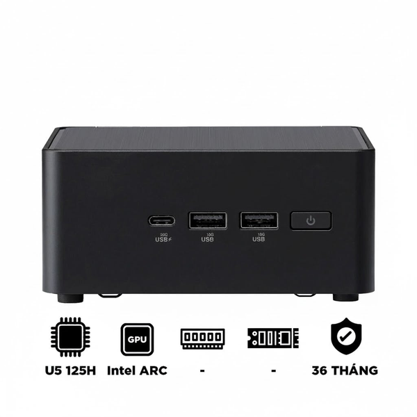  Máy Tính Để Bàn PC ASUS NUC 14 Pro Tall RNUC14RVHU500000I ( Ultra 5 125H ) 