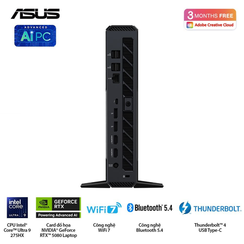 Máy Tính Để Bàn PC ASUS NUC ROG RNUC15JNK9X289A0 ( Ultra 9 275HX ) 