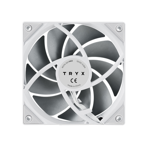  Quạt Tản Nhiệt TRYX ROTA PRO 120mm Performance Fan White F-R120P-NN1M-G0W 