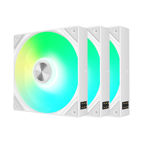  Quạt Tản Nhiệt TRYX ROTA SL ARGB 120mm Fan Triple Pack White F-R120A-AM3M-G0W 