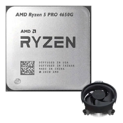  CPU AMD Ryzen 5 Pro 4650G MPK (Upto 4.20 GHz, 6 nhân 12 luồng, 8MB) - AM4 Tray New, Có Fan 