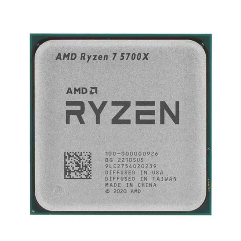  CPU AMD Ryzen 7 5700X TRAY (3.4GHz UP TO 4.6GHz, 8 nhân 16 luồng, 36MB) - Socket AMD AM4 