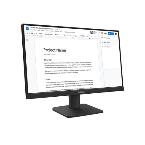  Màn hình máy tính LCD LENOVO ThinkVision S22-4e 64CBKAR6VN 21.5