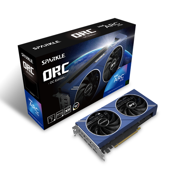  Card màn hình SPARKLE Intel Arc A750 ORC OC Edition 8GB GDDR6 SA750C-8GOC 