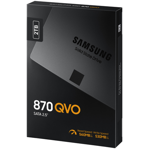  Ổ cứng SSD Samsung 870 QVO 2TB MZ-77Q2T0BW (2.5