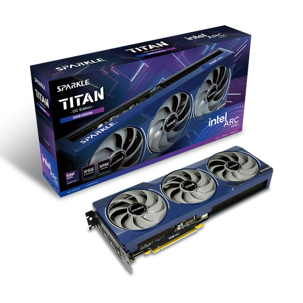  Card màn hình SPARKLE Intel Arc B580 TITAN OC 12GB GDDR6 SB580T-12GOC 