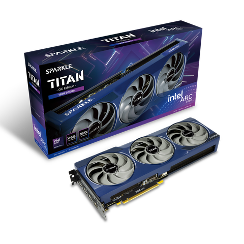  Card màn hình SPARKLE Intel Arc B580 TITAN OC 12GB GDDR6 SB580T-12GOC 