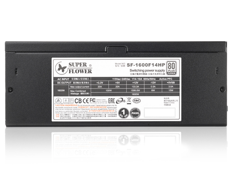  Nguồn máy tính SUPER FLOWER Leadex Platinum 1600W SF-1600F14HP 