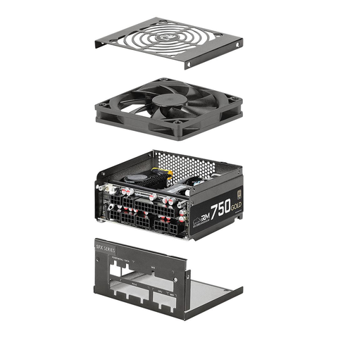  Nguồn máy tính JETEK RM750 Full Modular SFX750 750W 