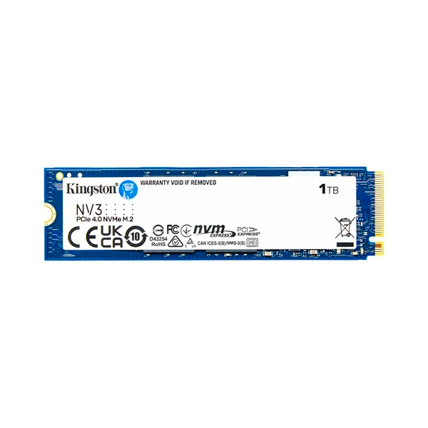  Ổ cứng SSD Kingston 1TB SNV3S/1000G ( NV3 M.2 2280 PCIe Gen 4.0 NVMe ) 