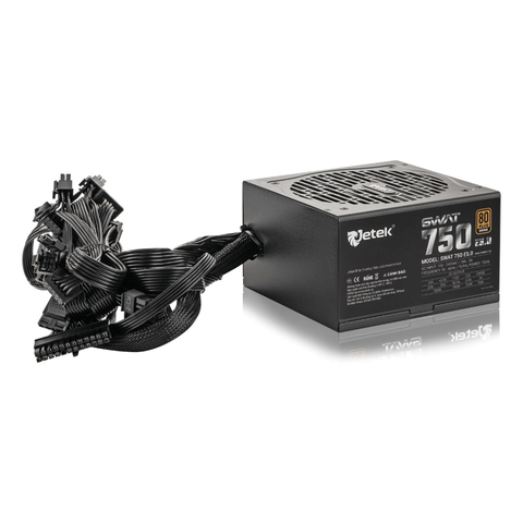  Nguồn máy tính JETEK 750W 80 Plus Bronze SWAT750 E5.0 