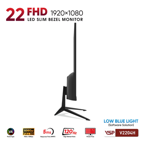  Màn hình máy tính LCD VSP V2204H 21.5