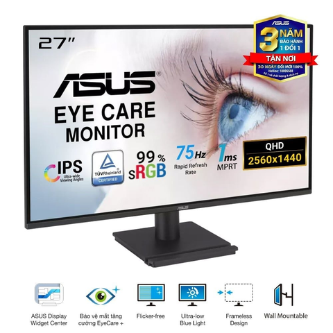  Màn hình máy tính LCD ASUS VA27AQ 27