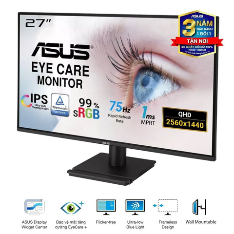  Màn hình máy tính LCD ASUS VA27AQ 27