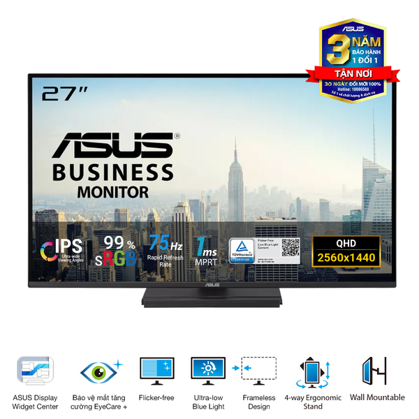  Màn hình máy tính LCD ASUS VA27AQSE 27