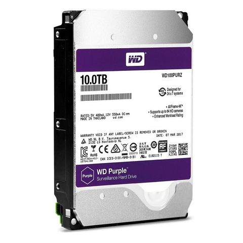  Ổ cứng HDD Western Digital Purple AV 10TB WD102PURZ ( SATA III 7200RPM ) 