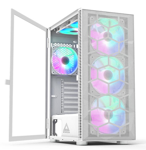  Thùng máy tính | Case máy tính Montech X3 Mesh White CA0X3WHMESMT 