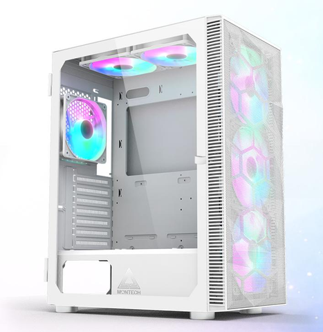  Thùng máy tính | Case máy tính Montech X3 Mesh White CA0X3WHMESMT 