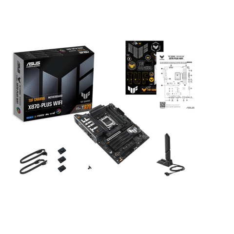  Mainboard ASUS TUF Gaming X870-PLUS WIFI DDR5 (Chipset X870) 