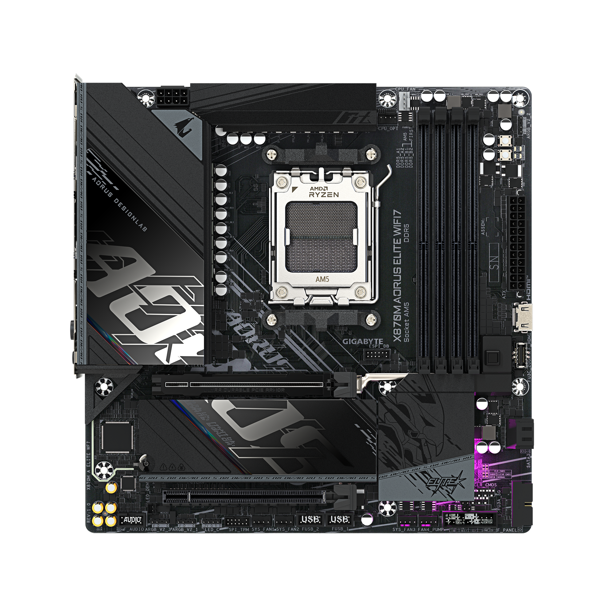  Mainboard Gigabyte X870M AORUS Elite WiFi 7 