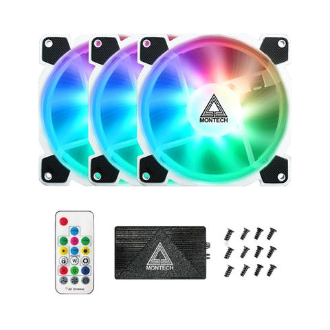  Quạt Tản Nhiệt Montech Z3 PRO ARGB Pack 3 Fan C631FANZ3A02 