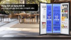 Tủ lạnh LG Inverter 635 lít Side By Side InstaView GR-G257BL