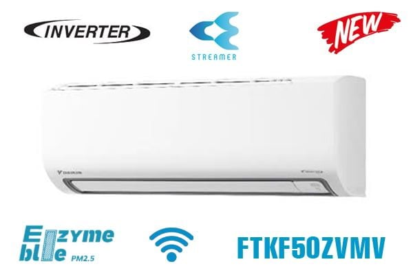 Điều hòa Daikin 1 chiều 18.000BTU inverter FTKF50ZVMV