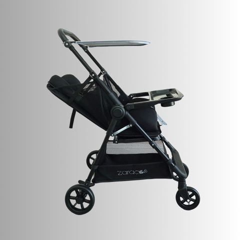 Xe đẩy cho bé Zaracos Aleron 0256 Plus - Gấp gọn siêu nhẹ - Màu Gray