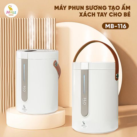 Máy phun sương tạo ẩm xách tay cho bé Moaz BéBé MB-116