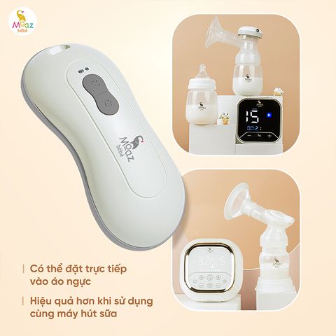 Máy Massage và chườm ấm ngực Moaz BéBé MB-109