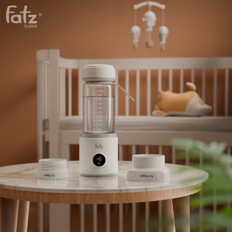 Bình hâm sữa và hâm nước pha sữa di động Fatzbaby Ready Pro 2 FB3827FD