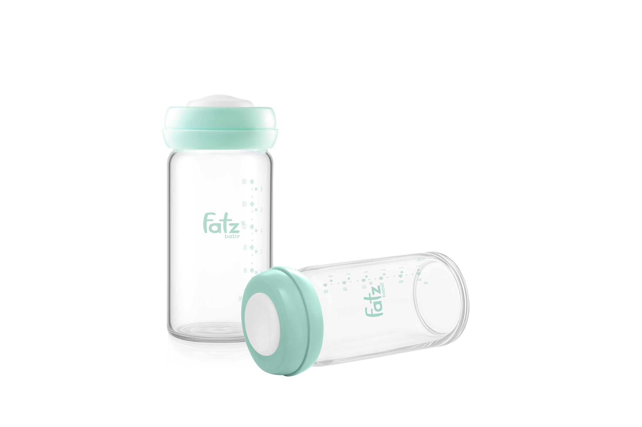 Bộ 2 bình trữ sữa thủy tinh an toàn cho bé Store 3 FB0150CM