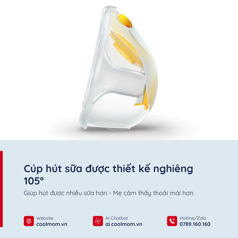 Máy hút sữa điện đôi rảnh tay Medela Freestyle Handsfree - Hút êm, không đau, kích sữa tốt, nhỏ gọn, tiện lợi