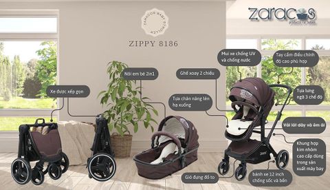 Xe Đẩy Cho Bé Zaracos Zippy 8186