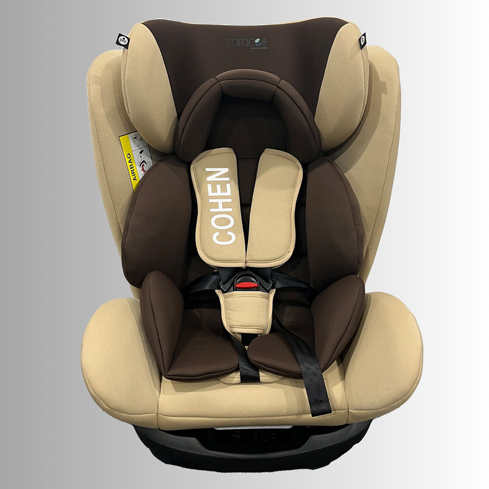 Ghế ngồi ô tô cho bé Zaracos Cohen 7186 – ISofix - Ghế ô tô sơ sinh - Màu Beige