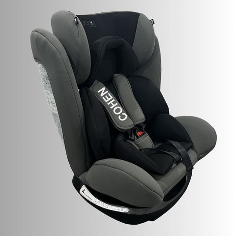 Ghế ngồi ô tô cho bé Zaracos Cohen 7186 – ISofix - Ghế ô tô sơ sinh - Màu Gray