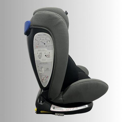 Ghế ngồi ô tô cho bé Zaracos Cohen 7186 – ISofix - Ghế ô tô sơ sinh - Màu Gray