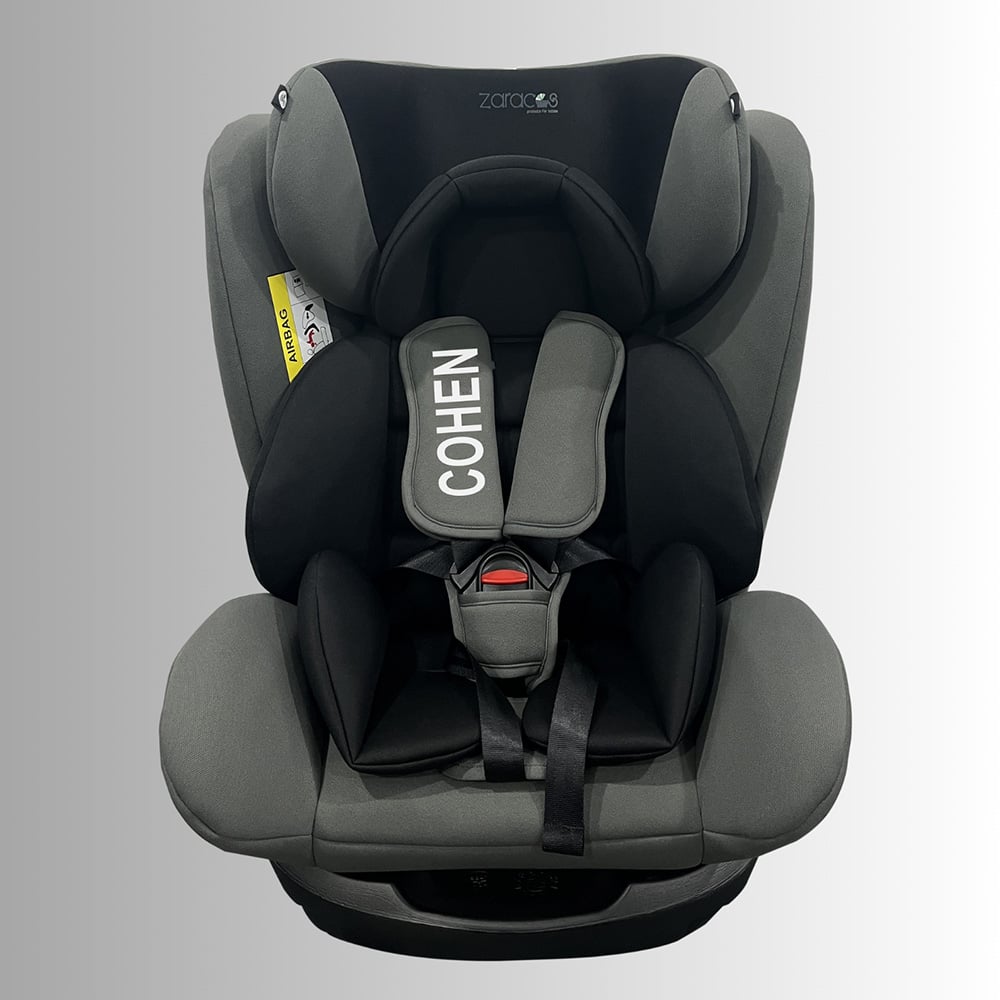 Ghế ngồi ô tô cho bé Zaracos Cohen 7186 – ISofix - Ghế ô tô sơ sinh - Màu Gray