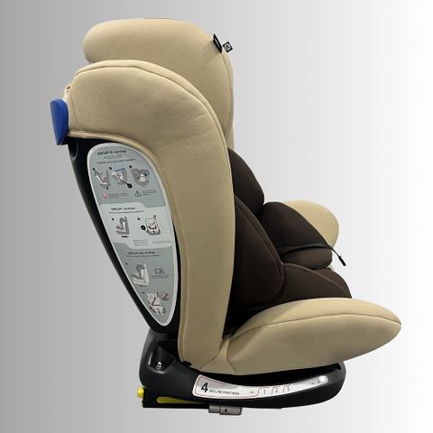 Ghế ngồi ô tô cho bé Zaracos Cohen 7186 – ISofix - Ghế ô tô sơ sinh - Màu Beige
