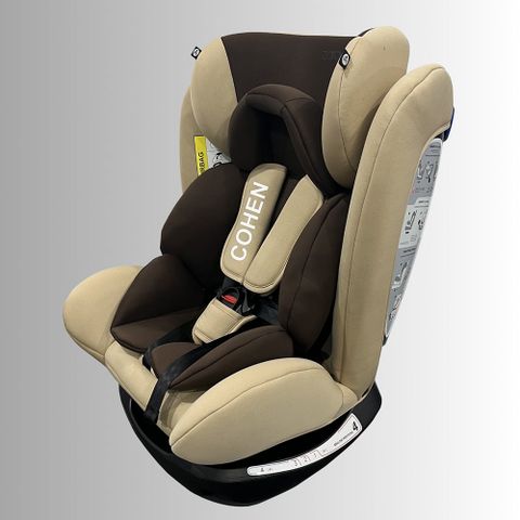 Ghế ngồi ô tô cho bé Zaracos Cohen 7186 – ISofix - Ghế ô tô sơ sinh - Màu Gray