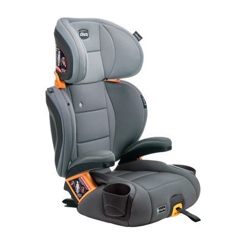 Ghế ngồi ô tô cho bé Chicco KidFit Plus 2 trong 1 ISOFIX ClearTex - Màu ghi đá
