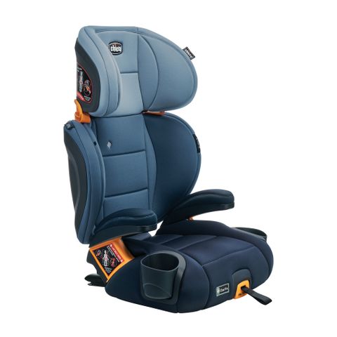 Ghế ngồi ô tô cho bé Chicco KidFit Plus 2 trong 1 ISOFIX ClearTex - Màu xanh