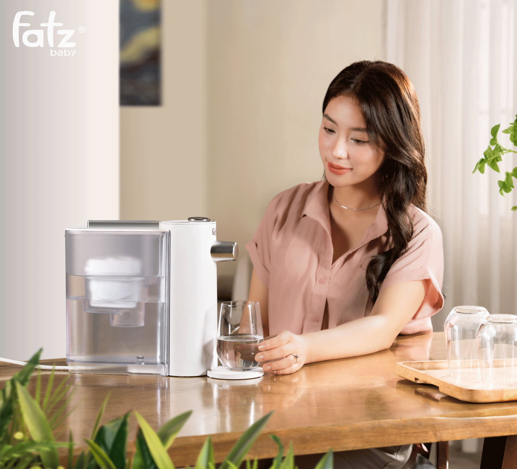 Máy đun và hâm nước tức thì thông minh tiện lợi Fatzbaby Speedy 1 FB3810LD