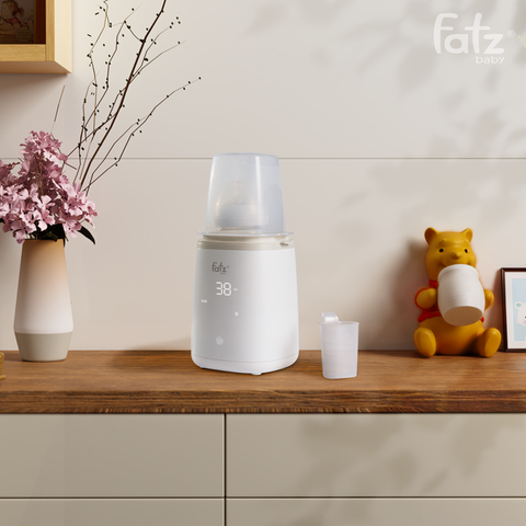 Máy hâm sữa & tiệt trùng siêu tốc thông minh Fatzbaby Mono 15 Plus FB3006LD