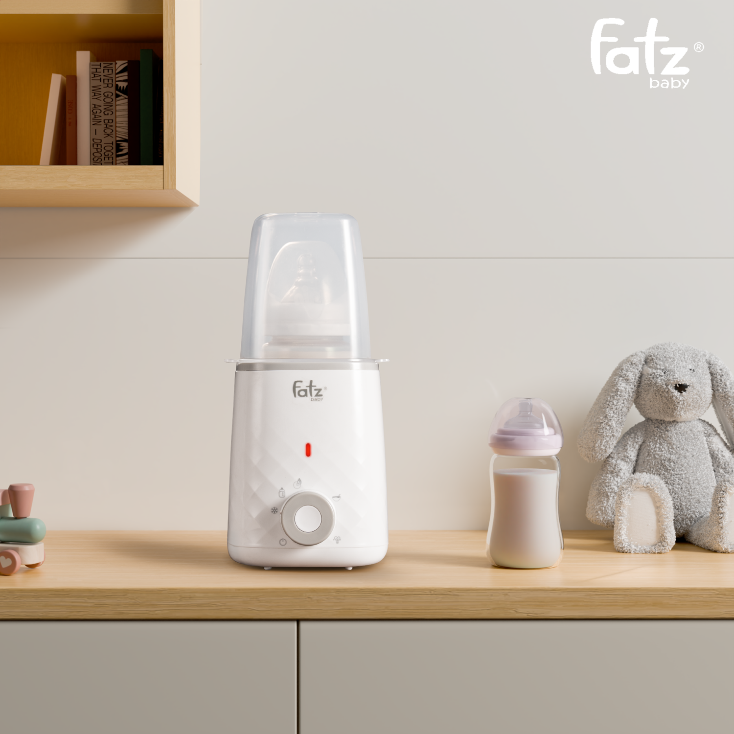 Máy hâm sữa và tiệt trùng điện tử Fatzbaby Mono 15 FB3005LD