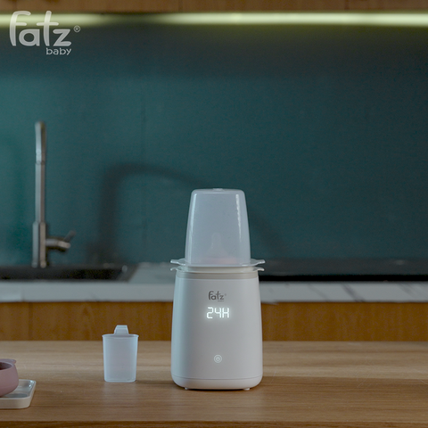 Máy hâm sữa & tiệt trùng siêu tốc thông minh Fatzbaby Mono 15 Plus FB3006LD