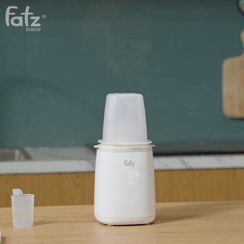 Máy hâm sữa & tiệt trùng siêu tốc thông minh Fatzbaby Mono 15 Plus FB3006LD