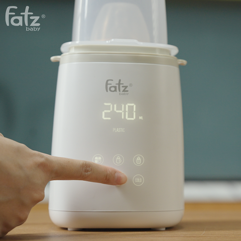Máy hâm sữa & tiệt trùng siêu tốc thông minh Fatzbaby Mono 15 Plus FB3006LD