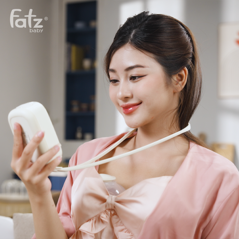 Máy hút sữa điện đôi rảnh tay Fatzbaby TwinFree 5 FB1366PW